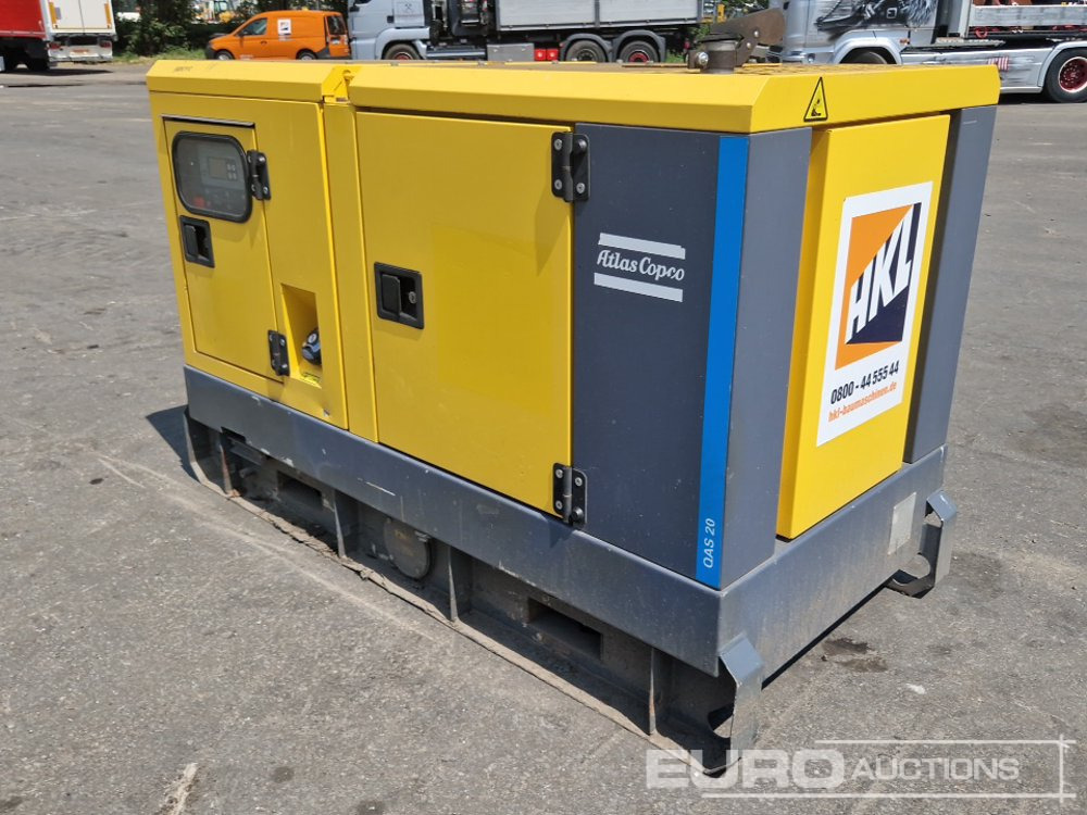 2018 Atlas Copco QAS 20 - Groupe électrogène: photos 3 2018 Atlas Copco QAS 20 - Groupe électrogène: photos 3