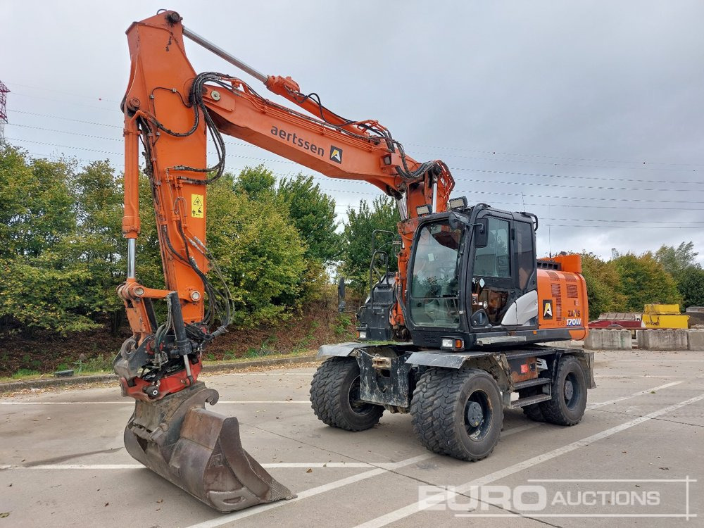2018 Hitachi ZX170W-6 - Pelle sur pneus: photos 1 2018 Hitachi ZX170W-6 - Pelle sur pneus: photos 1