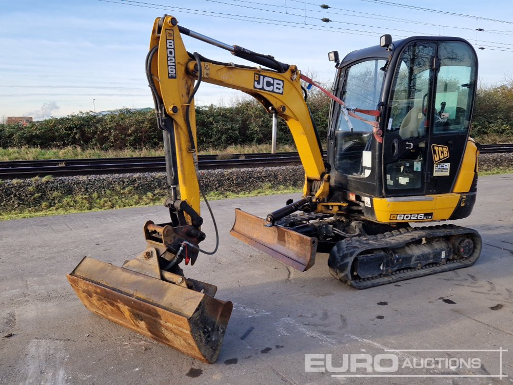 2018 JCB 8026 - Mini pelle: photos 1 2018 JCB 8026 - Mini pelle: photos 1