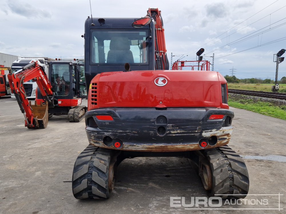 2018 Kubota KX080-4A - Mini pelle: photos 4 2018 Kubota KX080-4A - Mini pelle: photos 4