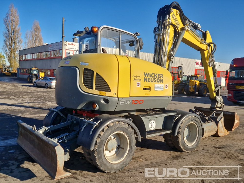 2018 Wacker Neuson EW100 - Pelle sur pneus: photos 5 2018 Wacker Neuson EW100 - Pelle sur pneus: photos 5