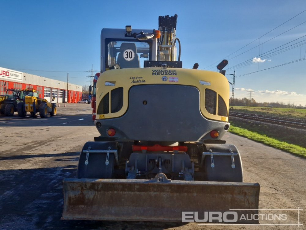 2018 Wacker Neuson EW100 - Pelle sur pneus: photos 4 2018 Wacker Neuson EW100 - Pelle sur pneus: photos 4