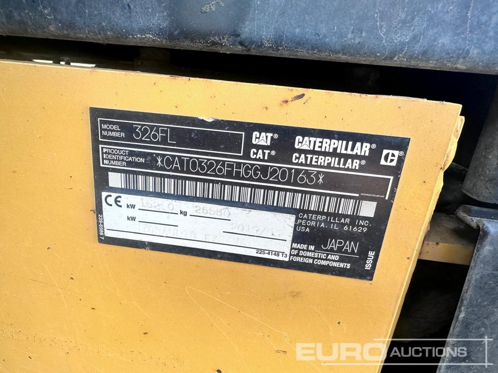 2019 CAT 326FL - Pelle sur chenille: photos 5 2019 CAT 326FL - Pelle sur chenille: photos 5