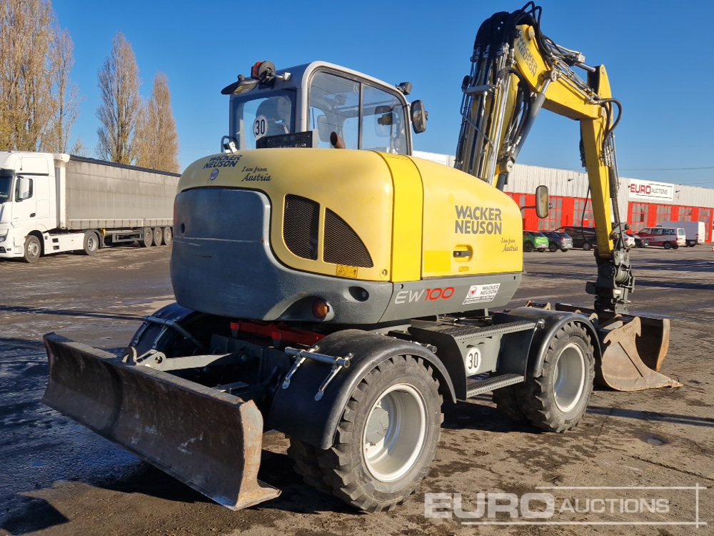 2019 Wacker Neuson EW100 - Pelle sur pneus: photos 5 2019 Wacker Neuson EW100 - Pelle sur pneus: photos 5
