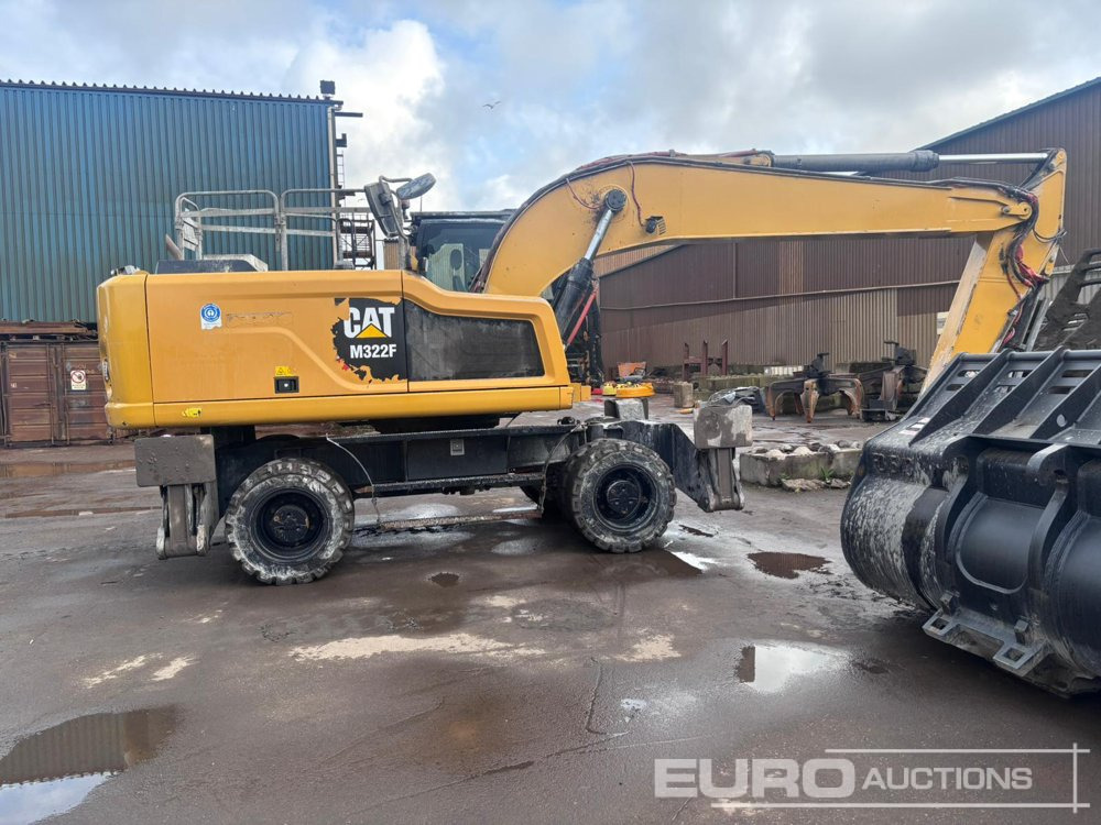 2020 CAT M322F - Pelle sur pneus: photos 1 2020 CAT M322F - Pelle sur pneus: photos 1