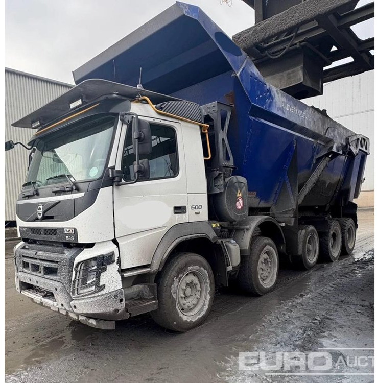 2021 Volvo FMX460 - Camion benne: photos 1 2021 Volvo FMX460 - Camion benne: photos 1
