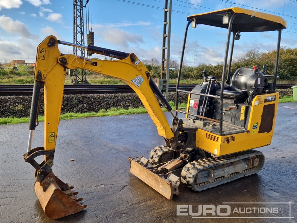 2022 JCB 16C-1 T3 - Mini pelle: photos 1 2022 JCB 16C-1 T3 - Mini pelle: photos 1