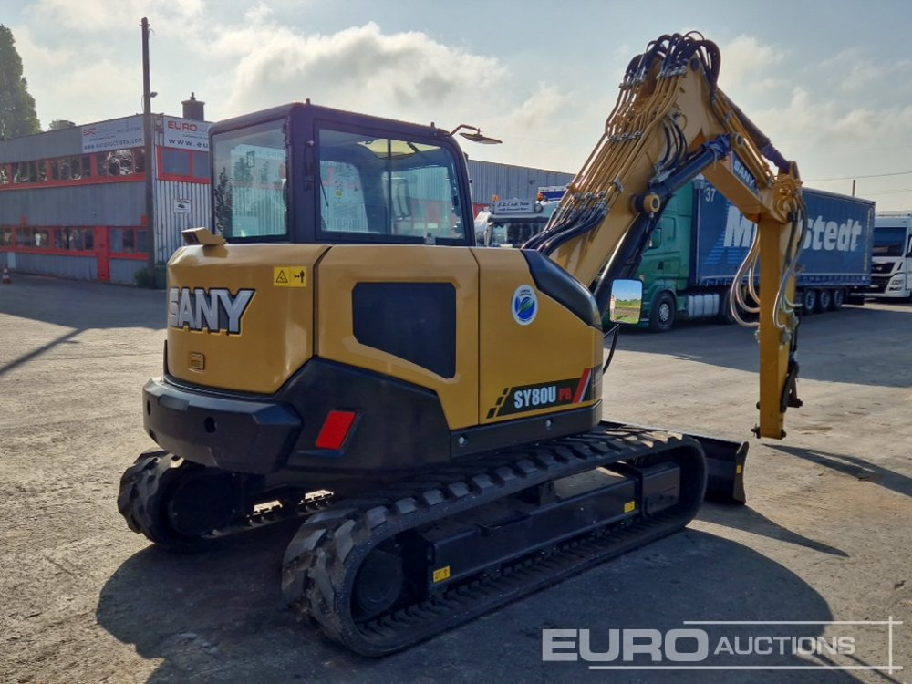 2023 Sany SY80U - Mini pelle: photos 5 2023 Sany SY80U - Mini pelle: photos 5