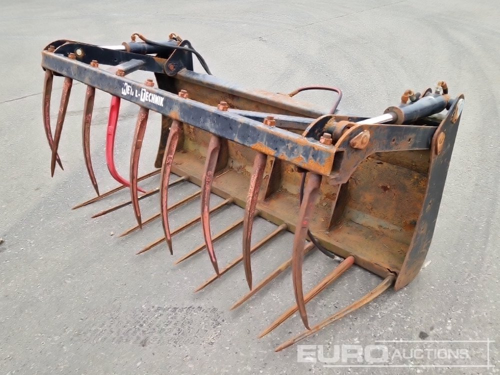 Rake Grapple - Accessoire pour Pelle: photos 1 Rake Grapple - Accessoire pour Pelle: photos 1