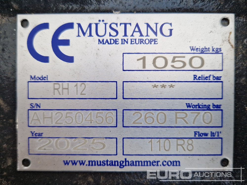 Accessoire pour Pelle Unused Mustang RH12: photos 8
