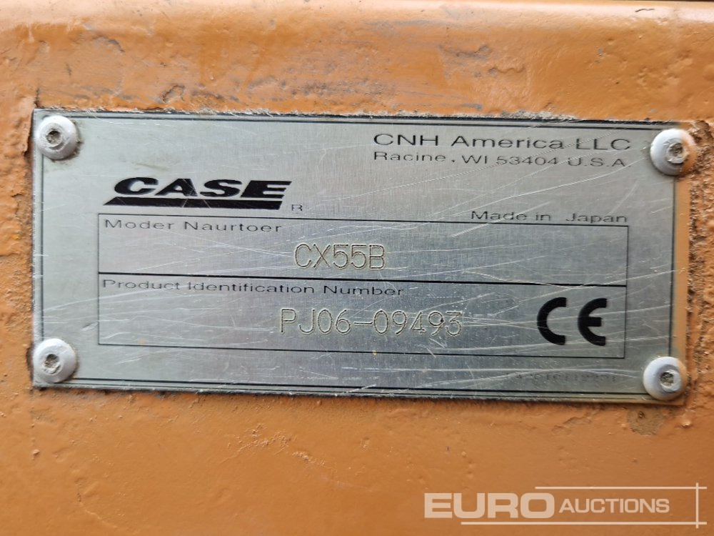 Mini pelle Case CX55B: photos 20