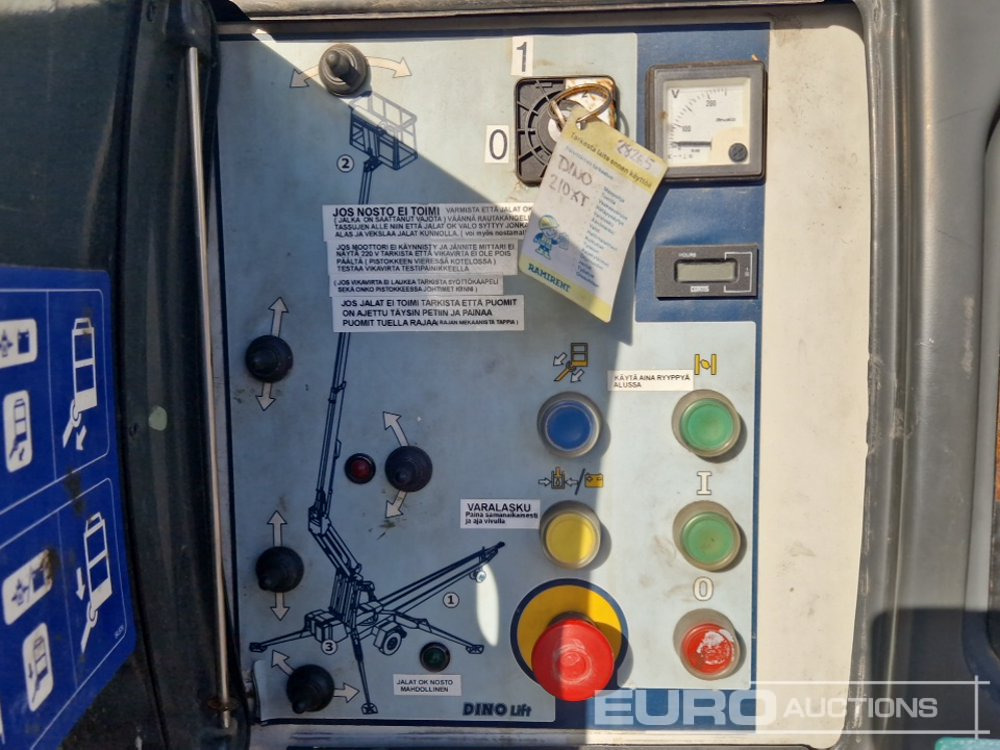 Nacelle articulée Dino 210XT: photos 26 Nacelle articulée Dino 210XT: photos 26