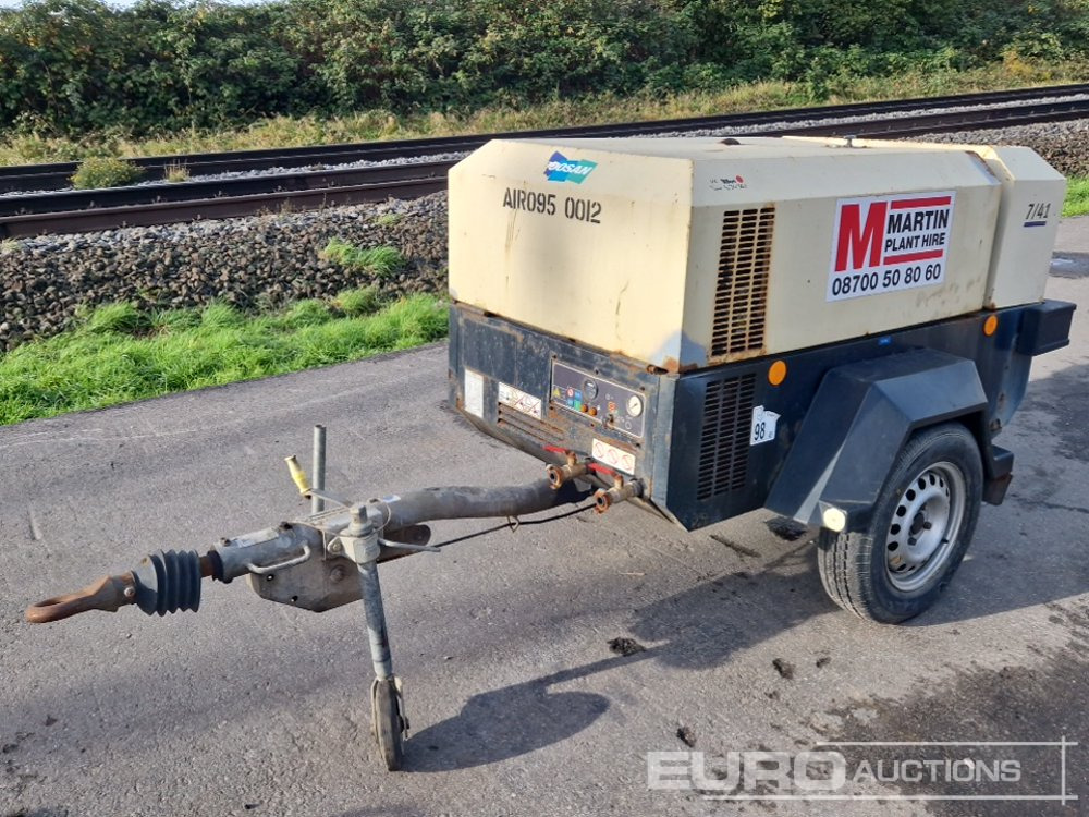 Doosan 7/41 140CFM - Compresseur d'air: photos 1 Doosan 7/41 140CFM - Compresseur d'air: photos 1