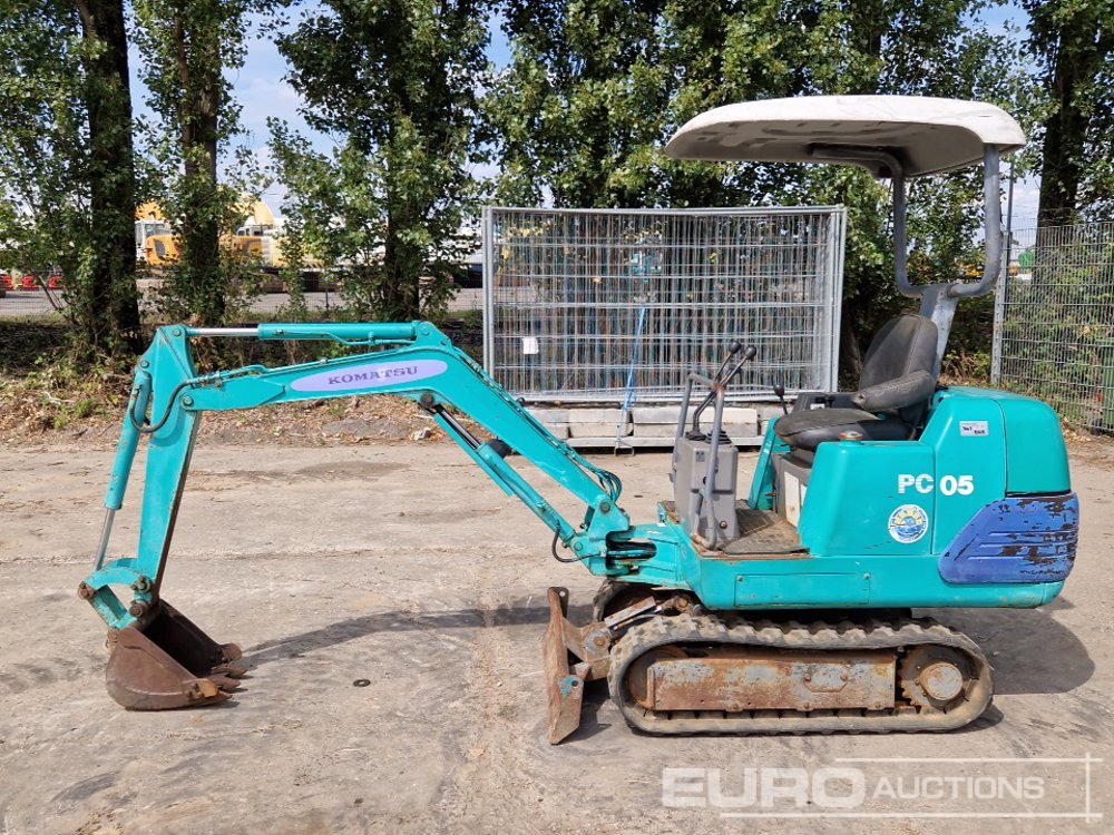 Komatsu PC05-7 - Mini pelle: photos 2 Komatsu PC05-7 - Mini pelle: photos 2