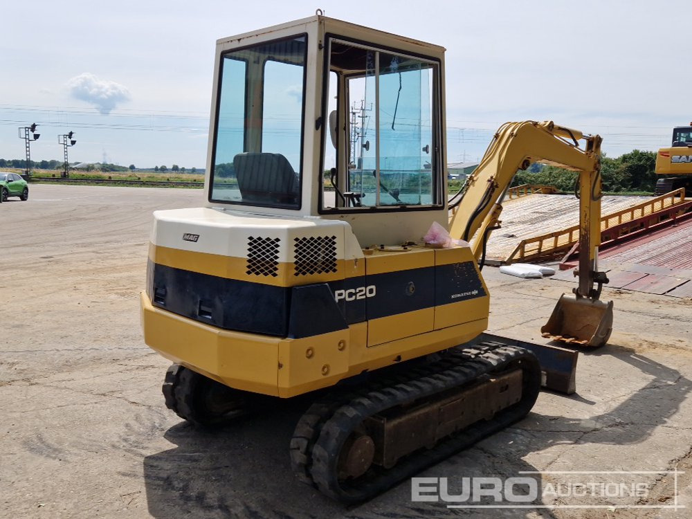 Komatsu PC20-6 - Mini pelle: photos 5 Komatsu PC20-6 - Mini pelle: photos 5