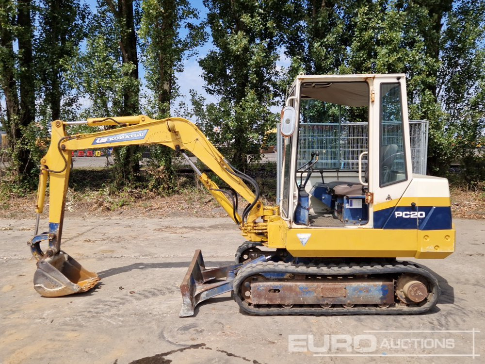 Komatsu PC20-6 - Mini pelle: photos 2 Komatsu PC20-6 - Mini pelle: photos 2