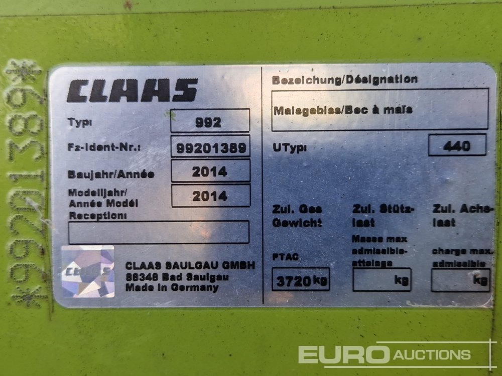 Machine agricole 2014 Claas ORBIS 900: photos 18