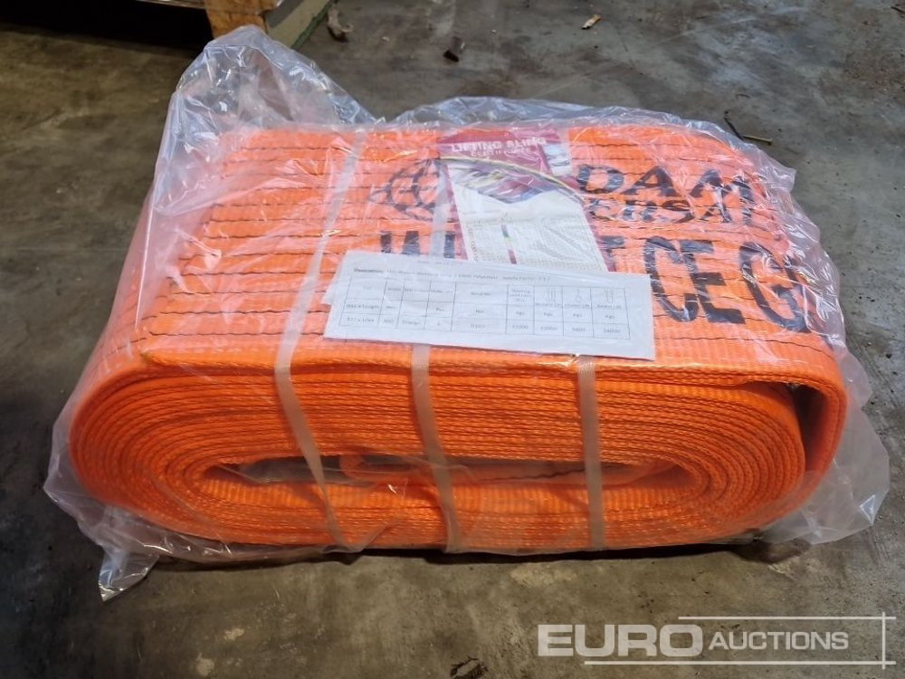 Unused Rydam 12 Ton x 10 Meter Flat Lifting Sling - Matériel de manutention: photos 1 Unused Rydam 12 Ton x 10 Meter Flat Lifting Sling - Matériel de manutention: photos 1