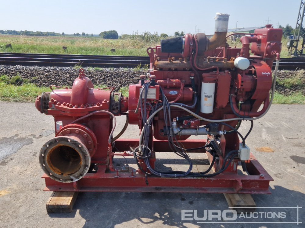Sterling TD20D 10" Water Pump, 8500L/Min, Cummins 6 Cylinder Turbo Diesel Enginr - Pompe à eau: photos 2 Sterling TD20D 10" Water Pump, 8500L/Min, Cummins 6 Cylinder Turbo Diesel Enginr - Pompe à eau: photos 2
