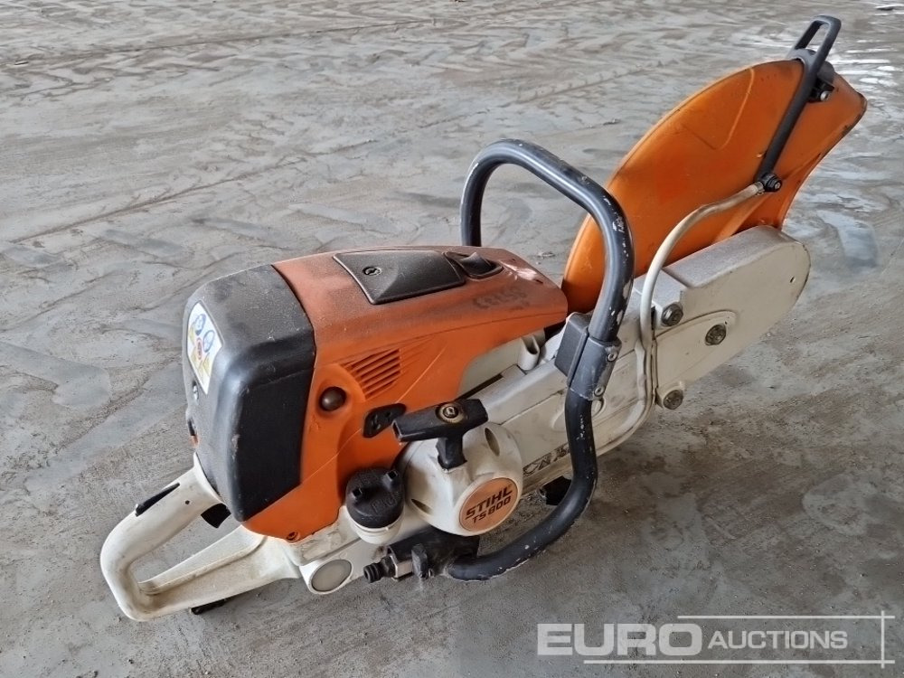 Stihl TS800 - Travaux routiers: photos 3 Stihl TS800 - Travaux routiers: photos 3