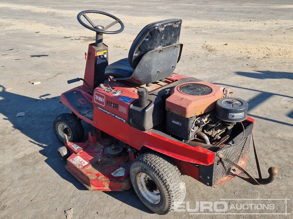 Toro HMR 1600 Ride on Lawnmower - Motofaucheuse: photos 2 Toro HMR 1600 Ride on Lawnmower - Motofaucheuse: photos 2
