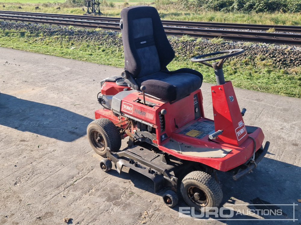 Toro HMR 1600 Ride on Lawnmower - Motofaucheuse: photos 4 Toro HMR 1600 Ride on Lawnmower - Motofaucheuse: photos 4