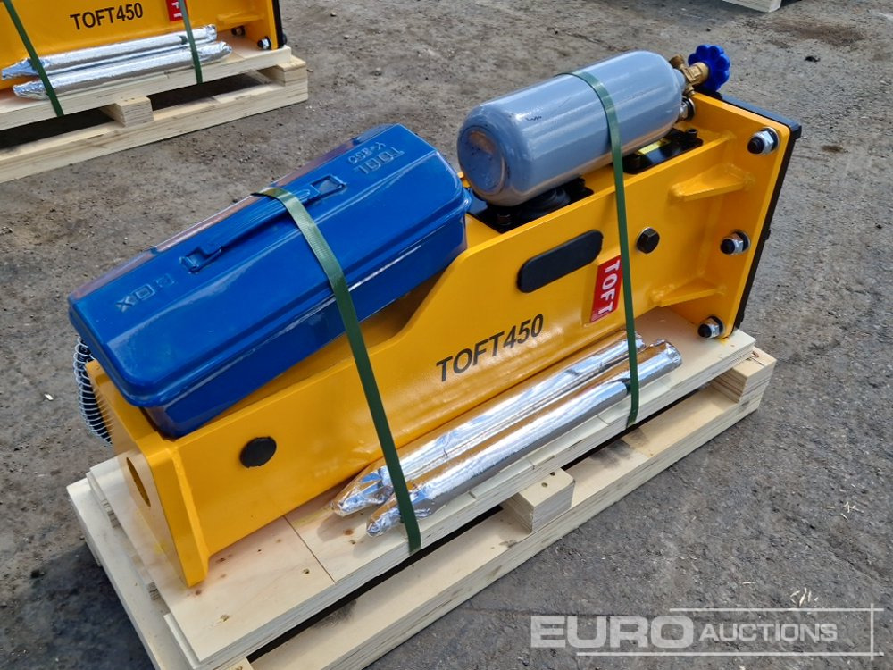 Unused Toft 450 - Marteau hydraulique: photos 1 Unused Toft 450 - Marteau hydraulique: photos 1