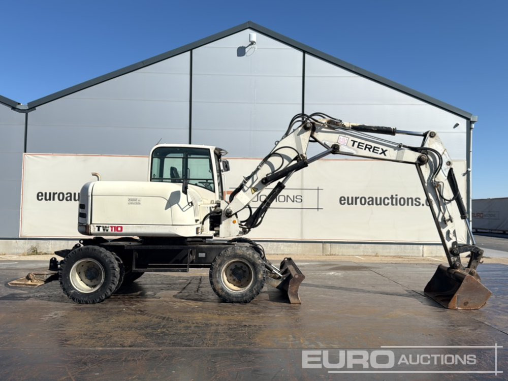 2008 Terex TW110 - Pelle sur pneus: photos 2 2008 Terex TW110 - Pelle sur pneus: photos 2