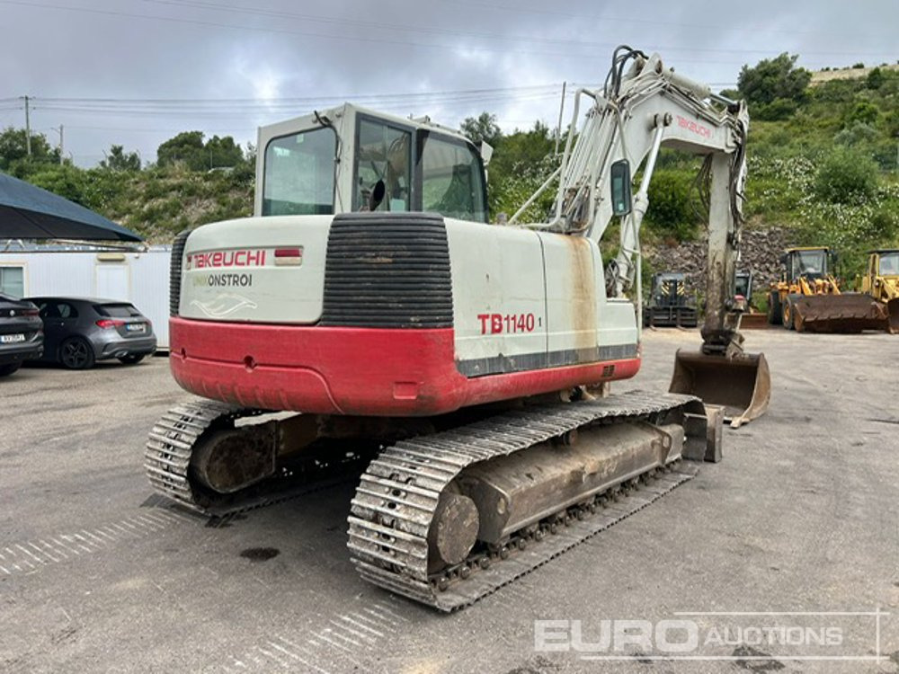 2011 Takeuchi TB1140 - Pelle sur chenille: photos 5 2011 Takeuchi TB1140 - Pelle sur chenille: photos 5