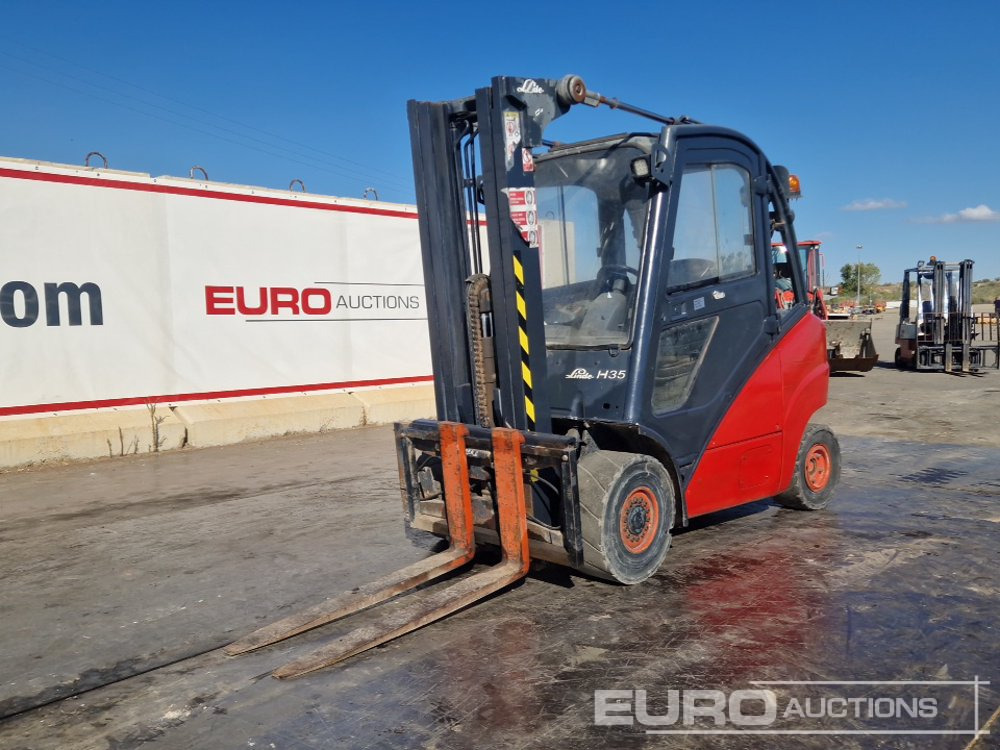 2013 Linde H35D - Chariot élévateur: photos 1 2013 Linde H35D - Chariot élévateur: photos 1