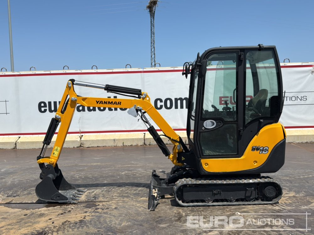 2019 Yanmar SV18 - Mini pelle: photos 2 2019 Yanmar SV18 - Mini pelle: photos 2