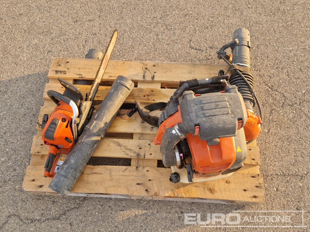 Husqvarna 562XP Gasoline Chainsaw, 580BTS Backpack Leaf Blower - Matériel de chantier: photos 5 Husqvarna 562XP Gasoline Chainsaw, 580BTS Backpack Leaf Blower - Matériel de chantier: photos 5
