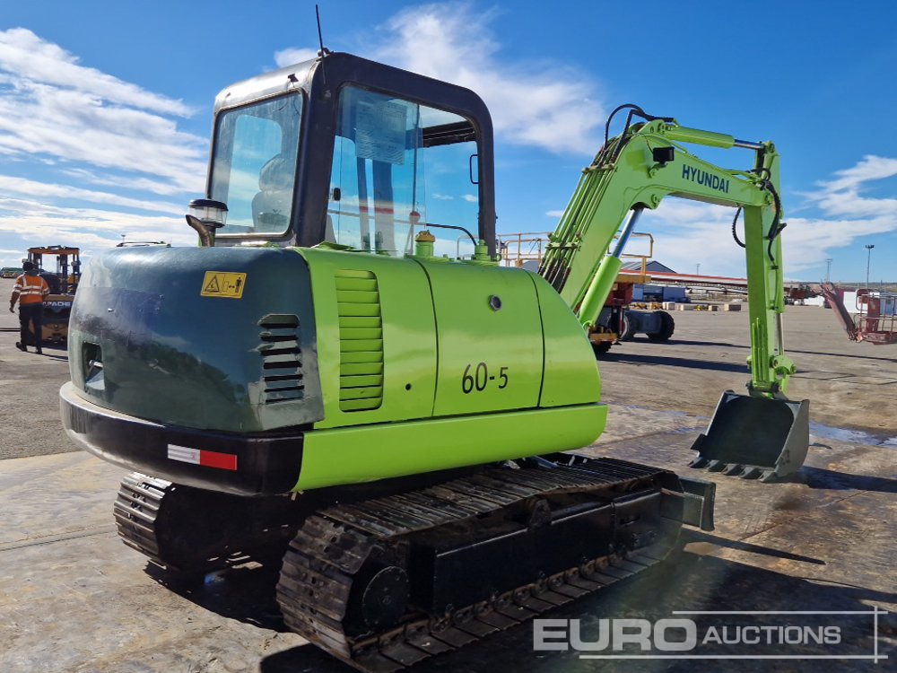 Hyundai ROBEX60-5 - Mini pelle: photos 5 Hyundai ROBEX60-5 - Mini pelle: photos 5