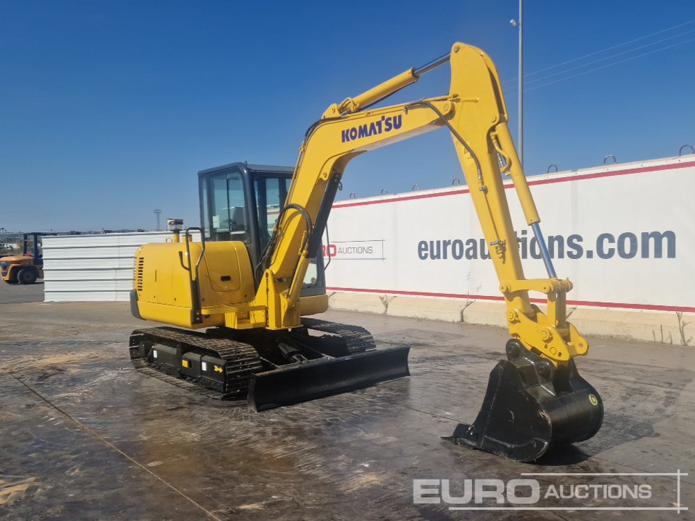Mini pelle Komatsu PC56-7: photos 7