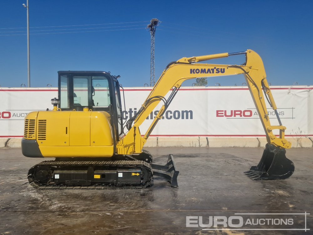 Mini pelle Komatsu PC56-7: photos 6