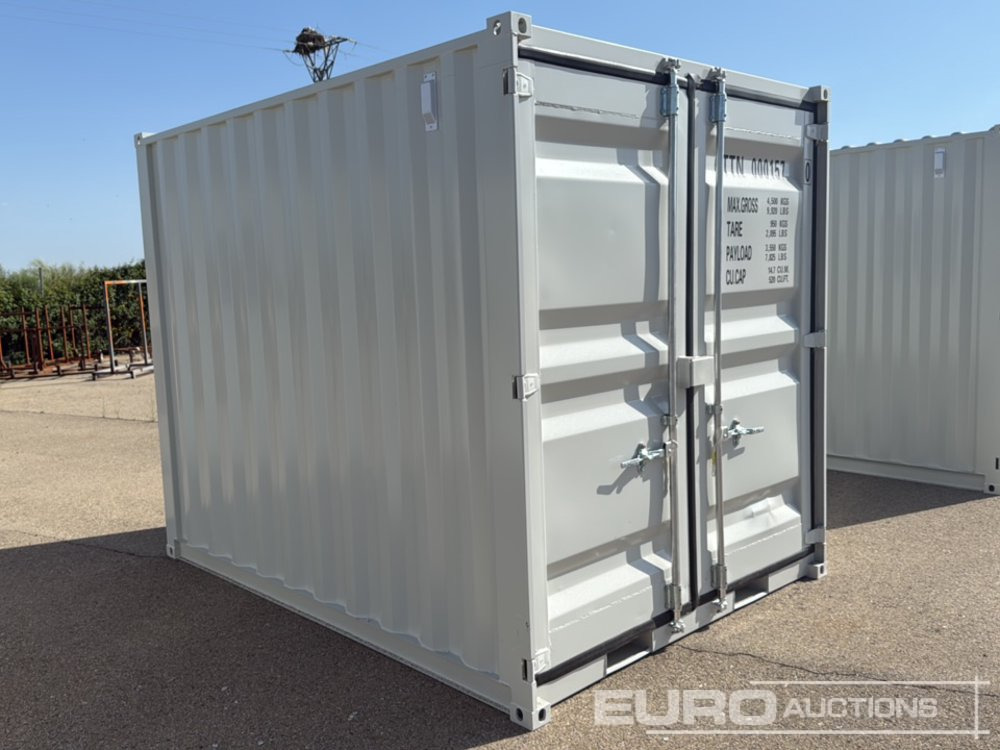Unused 2025 10.2' Mini Container, Single Walk Door, Lock Box, Window / Contenedor - Conteneur maritime: photos 4 Unused 2025 10.2' Mini Container, Single Walk Door, Lock Box, Window / Contenedor - Conteneur maritime: photos 4