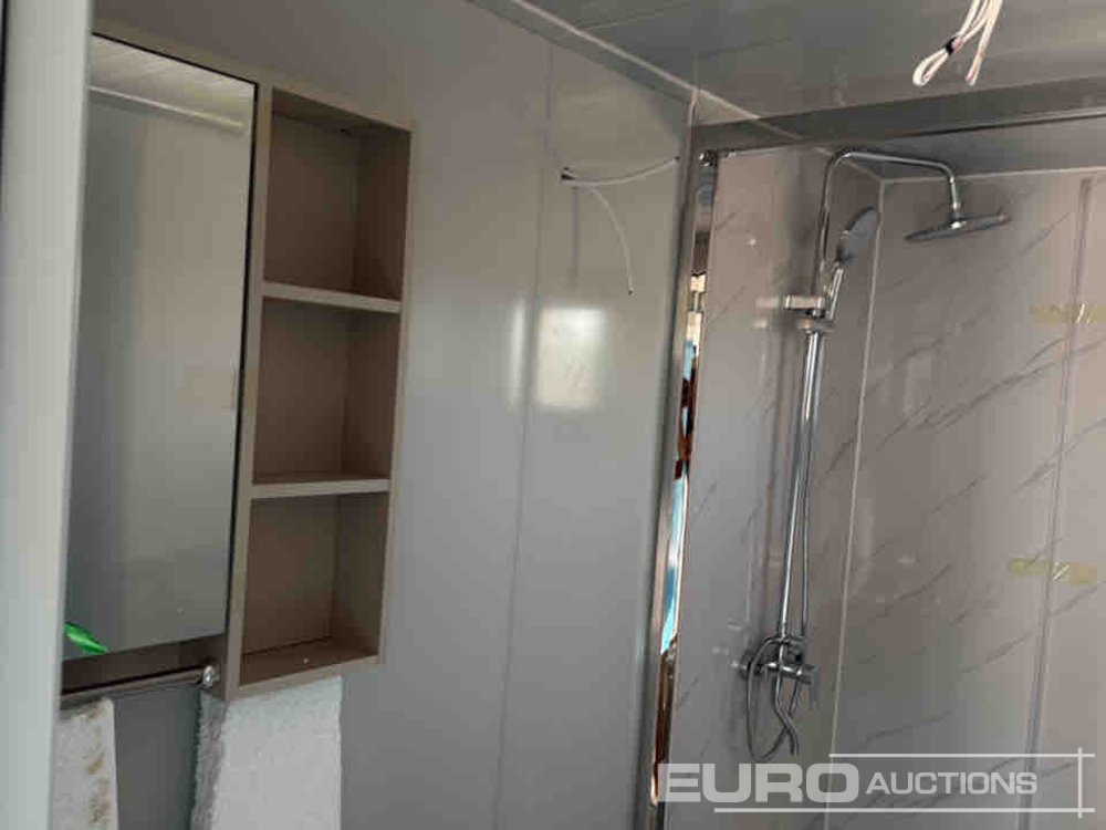 Conteneur maritime Unused 2025 KMY Industrial Expandable Container House, Two Bedrooms, One Living Room With Shower Room, Wash Basin, Toilet, L-Shaped Cabinet Unfolded Size: L5800*W6300*H2480mm / Casa Contenedor: photos 8