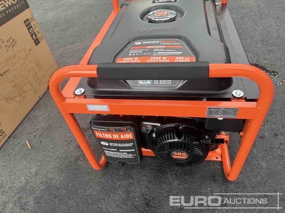 Groupe électrogène Unused Daewoo GD6500-S: photos 8 Groupe électrogène Unused Daewoo GD6500-S: photos 8