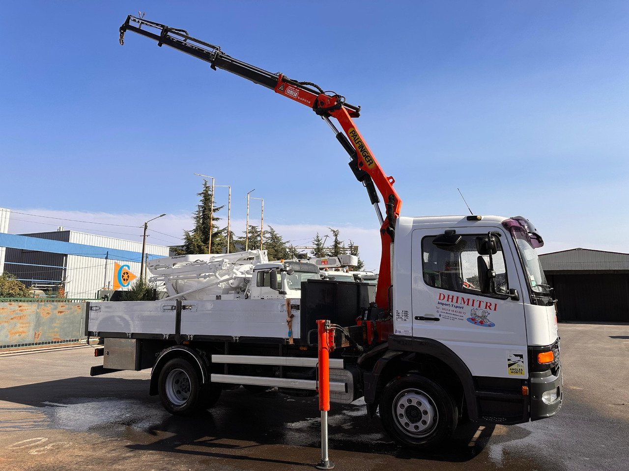 Camion bénne Mercedes Benz MP1 CR-092-BP - Camion benne, Camion grue: photos 3 Camion bénne Mercedes Benz MP1 CR-092-BP - Camion benne, Camion grue: photos 3