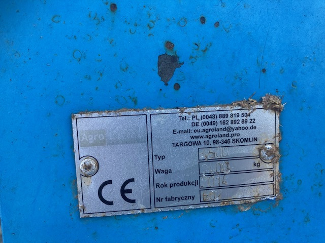 Agroland Kurzscheibenegge Heavy 4,50m - Cover crop: photos 2 Agroland Kurzscheibenegge Heavy 4,50m - Cover crop: photos 2