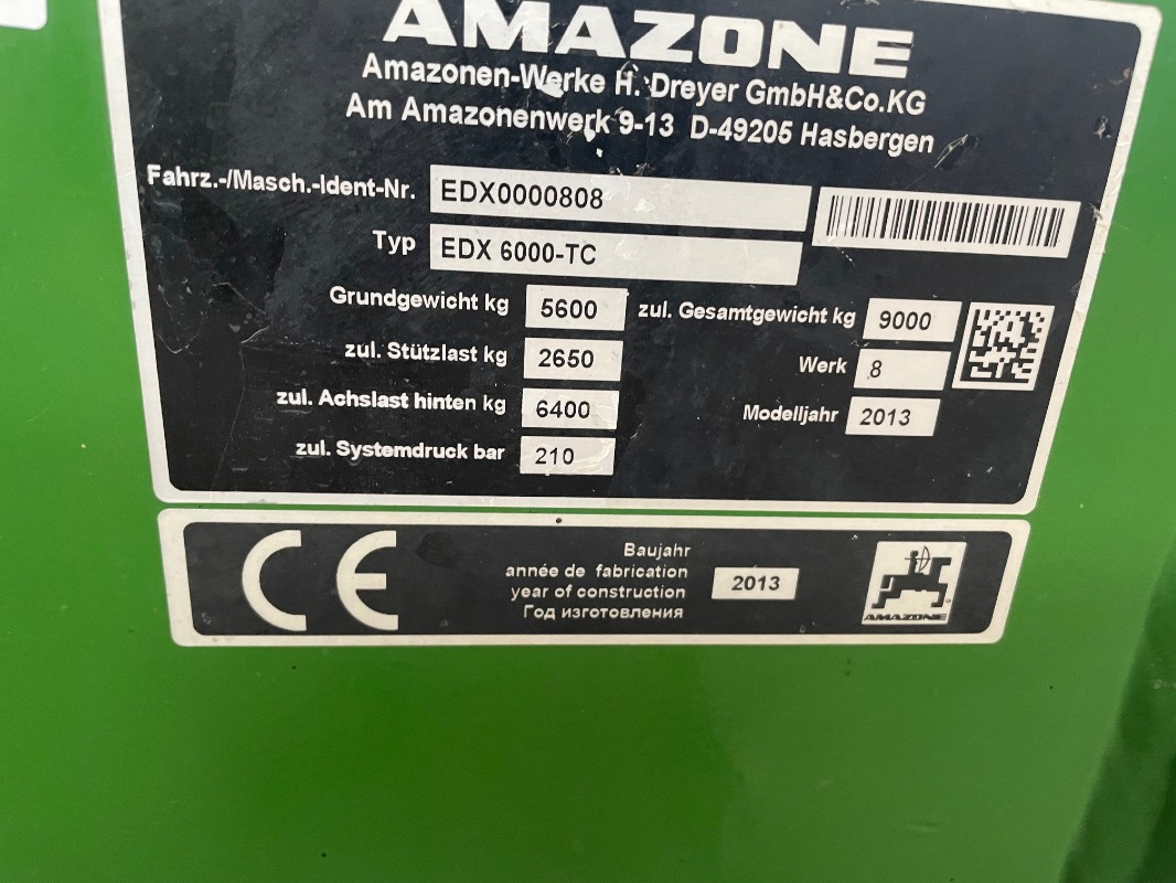 Amazone EDX 6000 TC - Semoir: photos 2 Amazone EDX 6000 TC - Semoir: photos 2