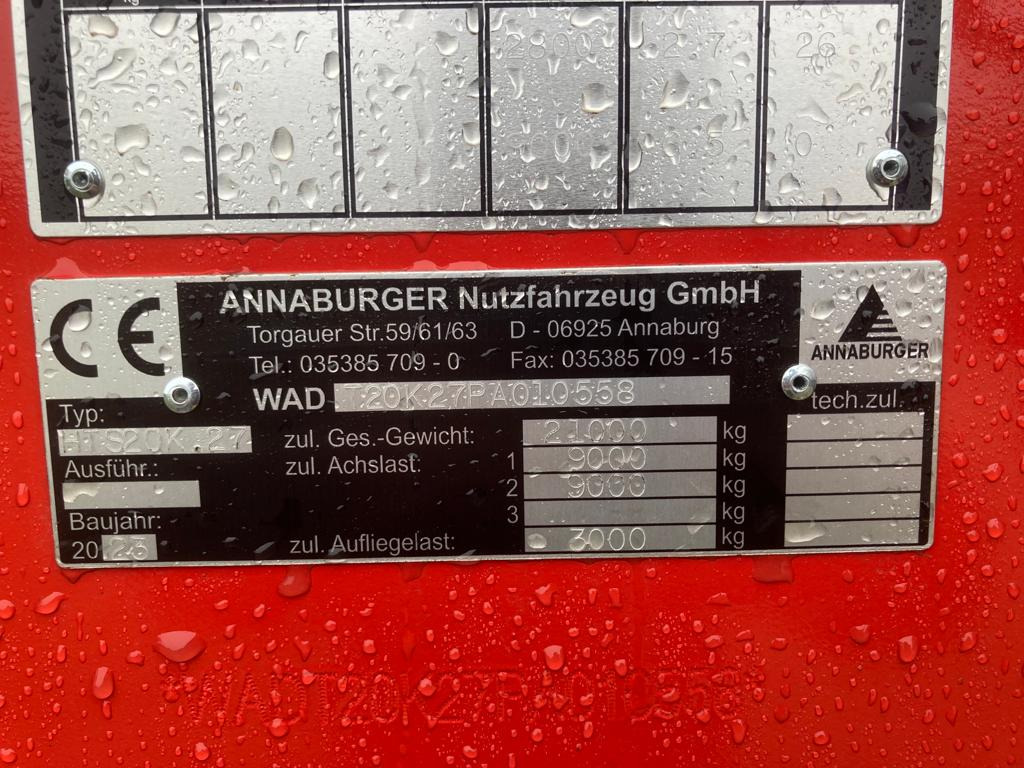 Annaburger HTS 20K.27 Tankanhänger - Epandeurs: photos 4 Annaburger HTS 20K.27 Tankanhänger - Epandeurs: photos 4