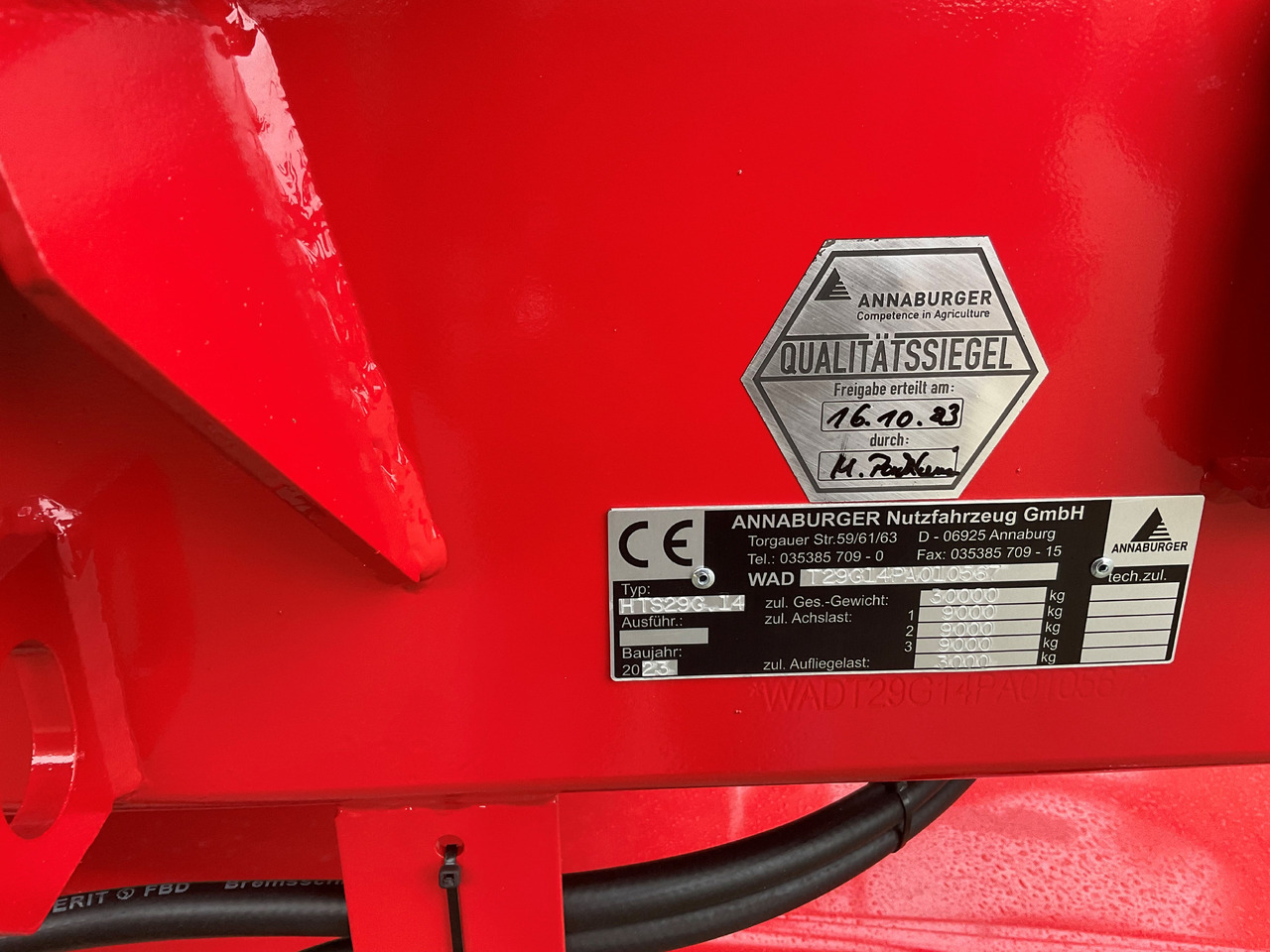 Annaburger HTS 29G.14 ECO-Liner - Benne agricole: photos 2 Annaburger HTS 29G.14 ECO-Liner - Benne agricole: photos 2