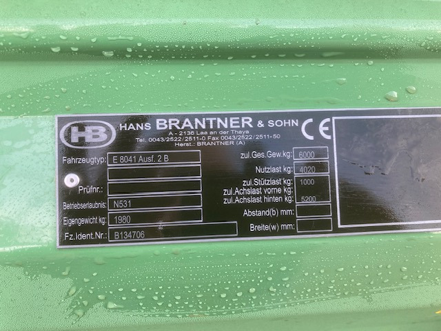 Brantner E 6040 POWER FLEX - Benne agricole: photos 2 Brantner E 6040 POWER FLEX - Benne agricole: photos 2