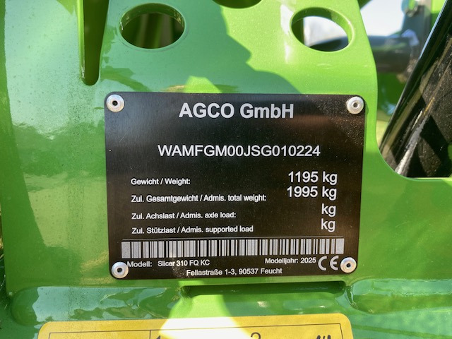 Fendt Slicer 310 FQ KC - Faucheuse: photos 2 Fendt Slicer 310 FQ KC - Faucheuse: photos 2