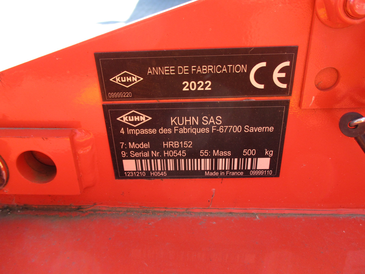Kuhn Kreiselegge HRB 152 - Outils du sol: photos 2 Kuhn Kreiselegge HRB 152 - Outils du sol: photos 2