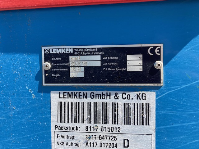 Lemken Saphir 8 - Semoir: photos 3 Lemken Saphir 8 - Semoir: photos 3