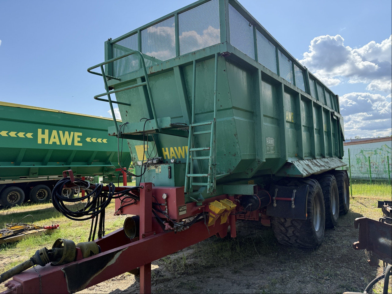 Hawe ULW 3000 Kipper MK 30 - Remorque: photos 1 Hawe ULW 3000 Kipper MK 30 - Remorque: photos 1