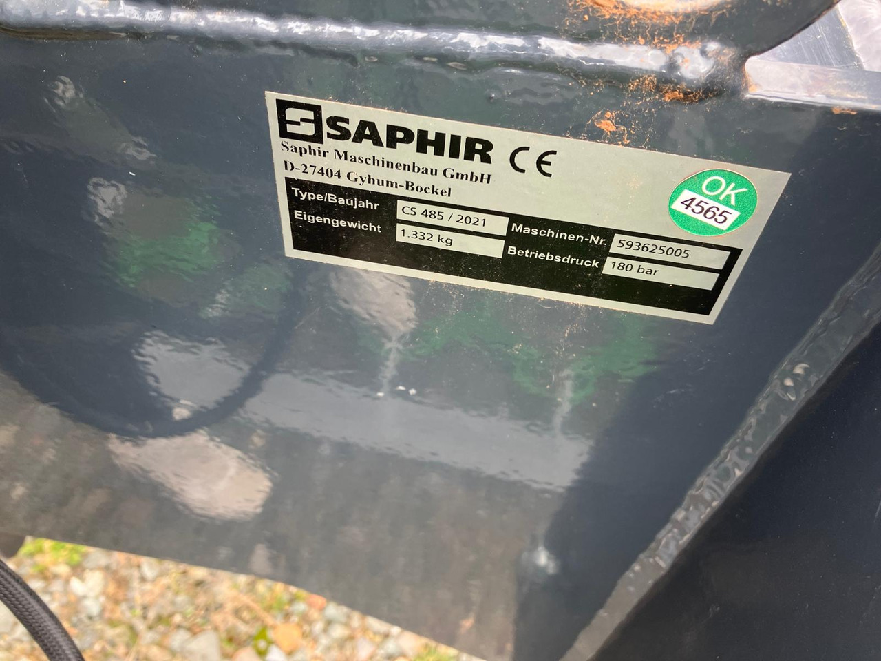 Saphir Strohstriegel Clearstar 485 - Herse: photos 3 Saphir Strohstriegel Clearstar 485 - Herse: photos 3