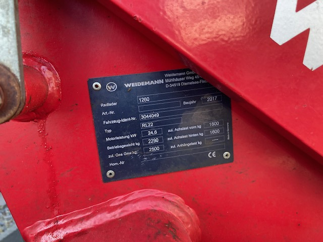 Weidemann 1260 Hoflader - Chargeuse sur pneus: photos 2 Weidemann 1260 Hoflader - Chargeuse sur pneus: photos 2